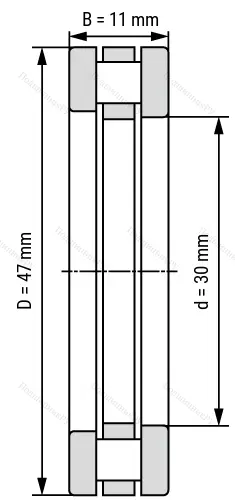 Упорный роликовый подшипник 4-9118 Л (81118) в Химках