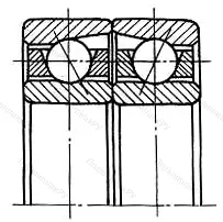 Модификация подшипника 6-366322Л1 размер 110x240x100 ГПЗ-3