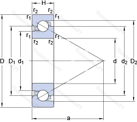 Подшипник BSA 212 C