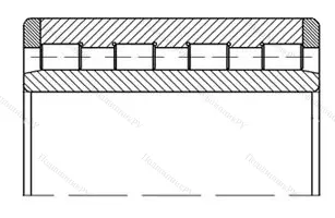 Подшипник  6452122 размер 110x170x109 от производителя  ГПЗ-10