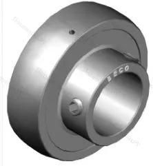 Высокотемпературный корпусной подшипник UC 214 BHTS ZZ C 4 200° BECO в Химках