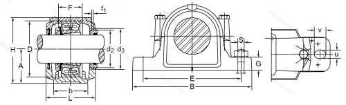 Подшипниковый корпус SNL 518 TG (SNK 518-615) в Химках