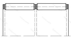 Модификация подшипника 664715Д1 размер 78,5x90,5x42,7 от производителя  МПЗ