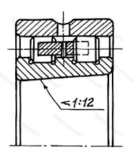 Модификация подшипника 21821/560 