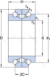 Подшипник BTW 90 CTN 9/SP