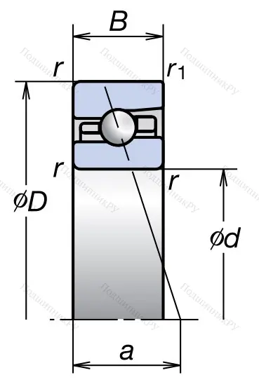 Сверхточный подшипник 90BNR 10HTSUELP 3