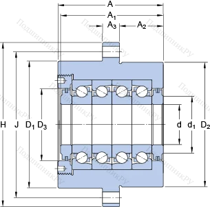 Подшипник FBSA 207/QFC