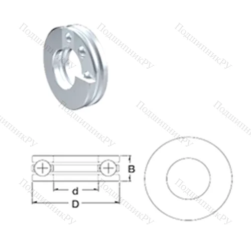 Подшипник шариковый упорный S 51103