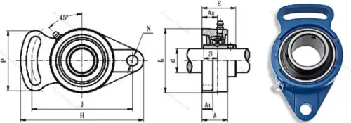 Подшипниковый узел UCFA 210 в Химках