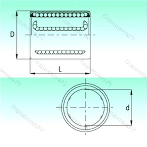 Подшипник шариковый линейный
