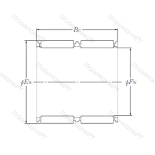 Подшипник игольчатый радиальный F-207908.3
