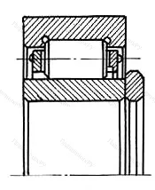 Модификация подшипника 30-152532Л1М размер 160x290x80/94 от производителя  ГПЗ-8