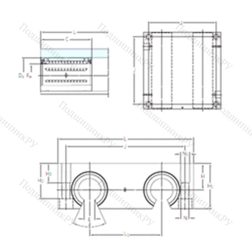 Подшипник шариковый линейный