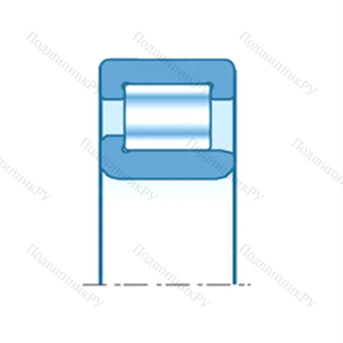 Подшипник роликовый радиальный NJ 418 от производителя  NTN