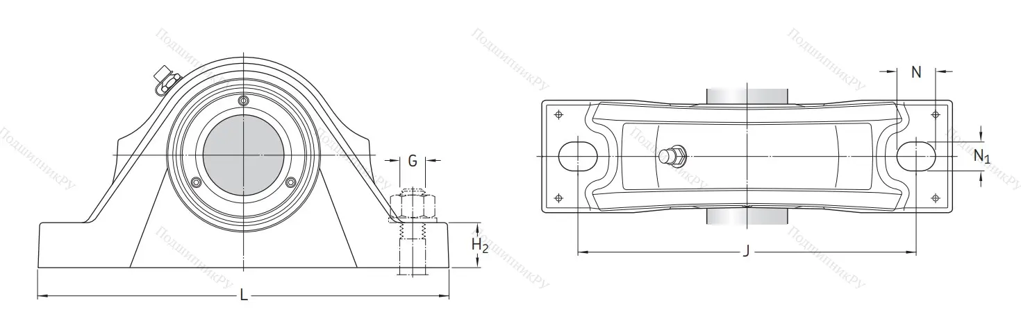 Подшипниковый узел SYNT 60 L в Химках