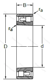 Двухрядный роликовый подшипник NN 3016 KMP 5 (3182116-5 Л ГОСТ) в Химках