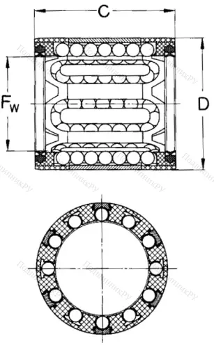 Подшипник LBBR 16-2LS/HV 6 в Химках
