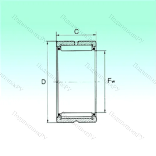 Подшипник игольчатый радиальный NK 45/20