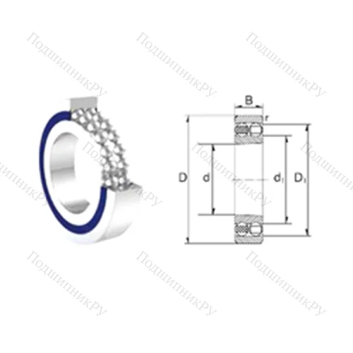 Подшипник шариковый радиальный самоцентрирующийся 2200 от производителя  ZEN Подшипник шариковый радиальный самоцентрирующийся 2200 от производителя  ZEN