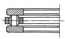 Подшипник  9176 (81176) размер 380x460x65