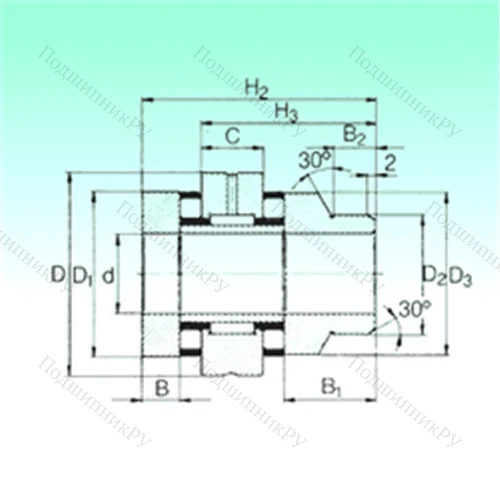 Подшипник комбинированный ZARN 2062 L TN