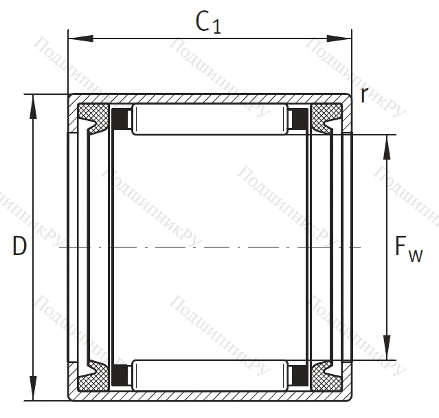 Игольчатый подшипник