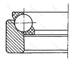 Модификация подшипника 996905Е1 размер 28x47x13,15