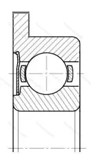 Модификация подшипника 5-3860083ЮТ размер 3x7/8,1x3 ГПЗ-29