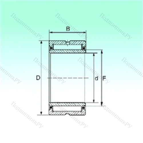 Подшипник игольчатый радиальный NKI 22/20