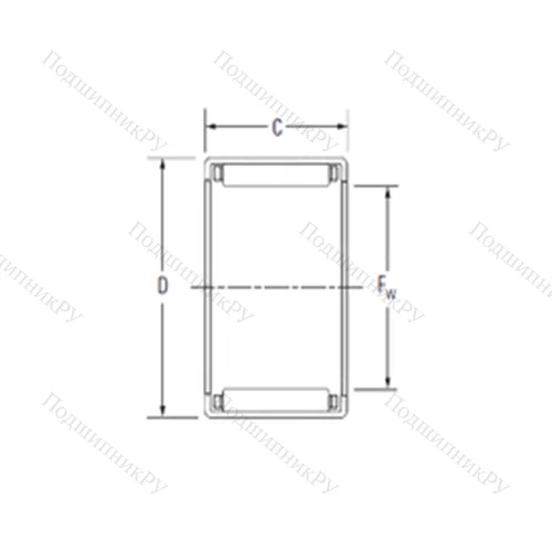 Подшипник игольчатый радиальный J-188