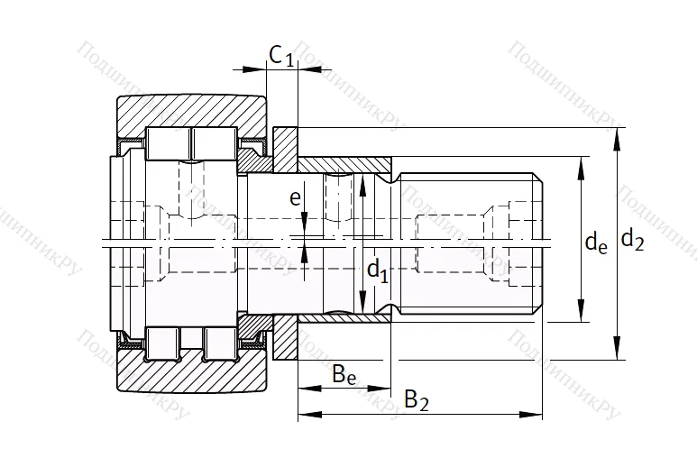 Подшипник PWKRE 40 2RS