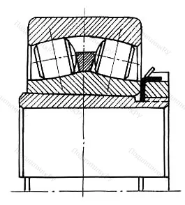 Подшипник  22208K+H 308 (353507) размер 35x80x23/36