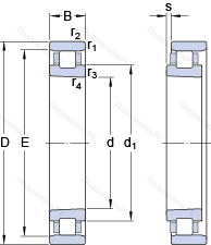 Подшипник N 1018 KTN 9/HC 5SP