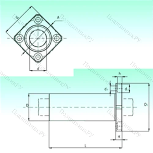 Подшипник шариковый линейный