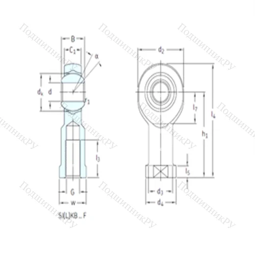 Подшипник скольжения сферический