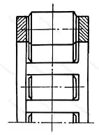 Подшипник  822903 размер 18x22x5,8 от производителя  ГПЗ-13