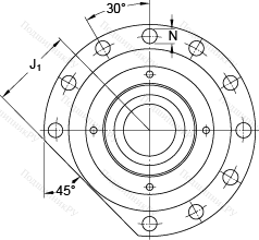 Подшипник FBSA 204/QFC