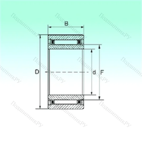 Подшипник игольчатый радиальный NKI 7/12 TN