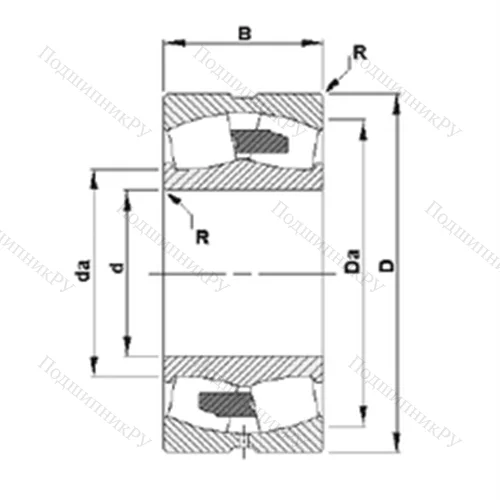 Подшипник роликовый радиальный самоцентрирующийся 239/500YMB от производителя  TIMKEN