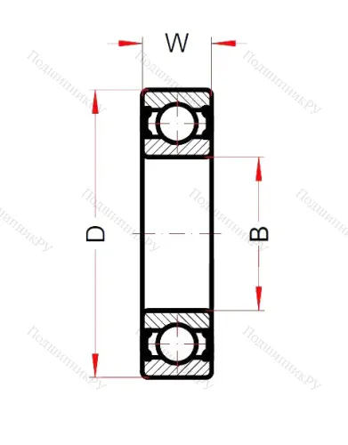 Высокотемпературный  подшипник 6004 BHTS ZZ C 4 200° BECO от производителя  BECO