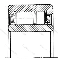 Модификация подшипника 42629/530 размер 530x710x180 от производителя  ГПЗ-9