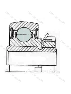 Шариковый однорядный подшипник 1680204 в Химках