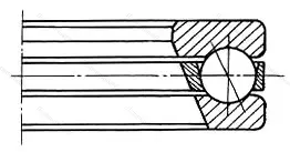 Модификация подшипника 218409Л размер 45x100x39