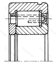 Подшипник NUP 409NR 