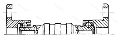 Модификация подшипника 4-106085ЮТ размер 3x11/24x49 от производителя  ГПЗ-200