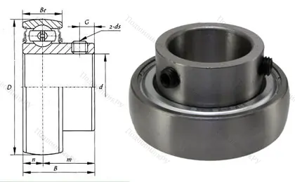 Корпусный подшипник SB 207 в Химках