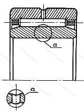Модификация подшипника 6-ик20х33х16Д размер 20x33x16