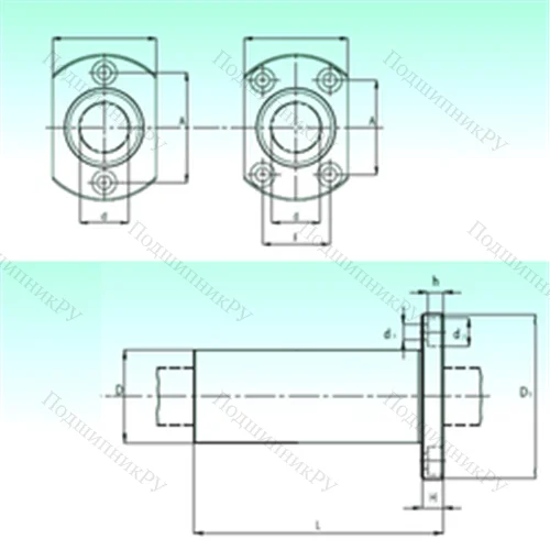Подшипник шариковый линейный