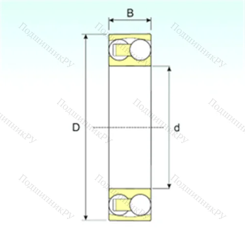 Подшипник шариковый радиальный самоцентрирующийся 1206 TN 9