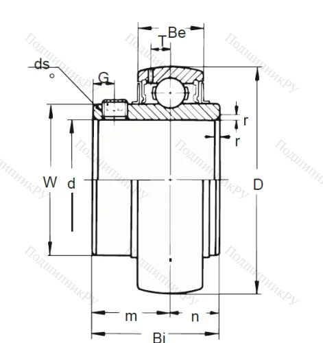 Корпусный подшипник UC 310 в Химках Корпусный подшипник UC 310 в Химках